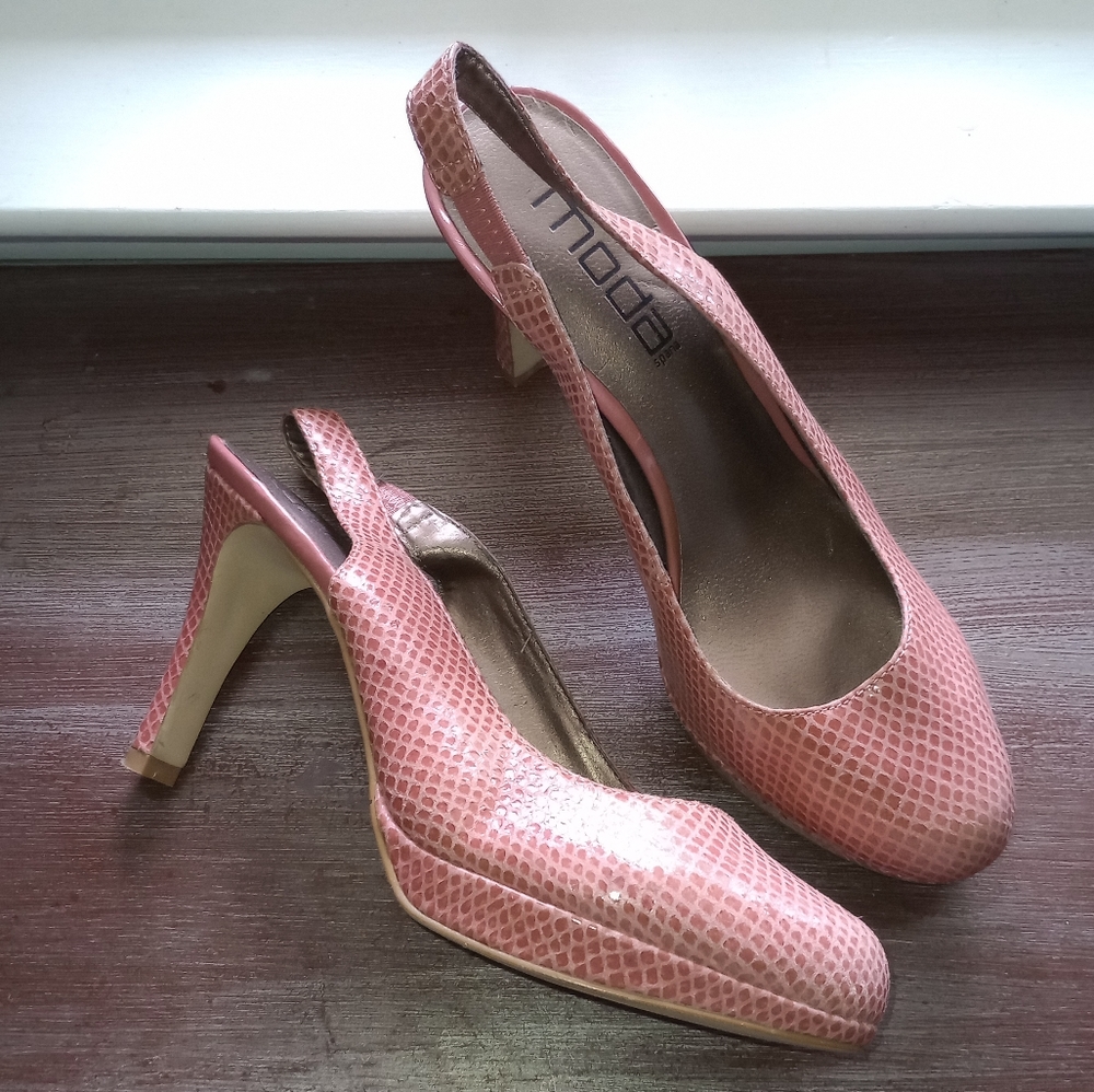 Platform slingbacks - Picture 2 of 4